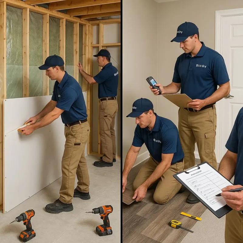 Repairs and Reconstruction process in Forest Grove, OR